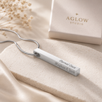 Gravierte 4-Seiten -Stabkette